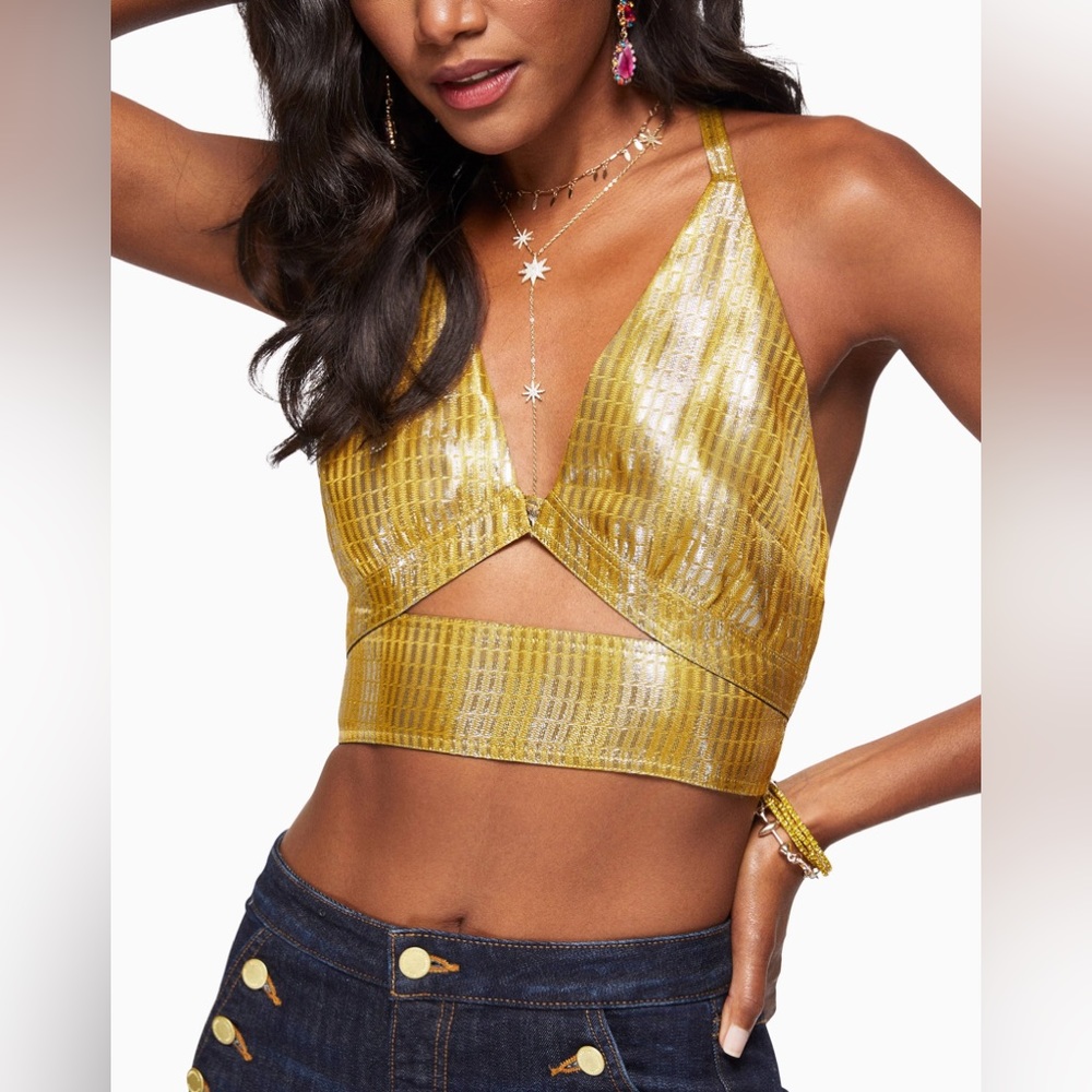 New $395 Ramy Brook Adriana Top